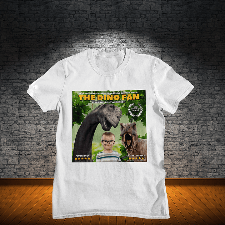 Kids Movie Star Dinosaur Shirt | Jurassic Studio