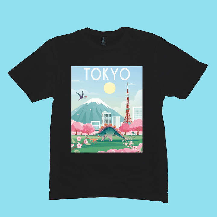 Men Tokyo T-Shirt | Jurassic Studio