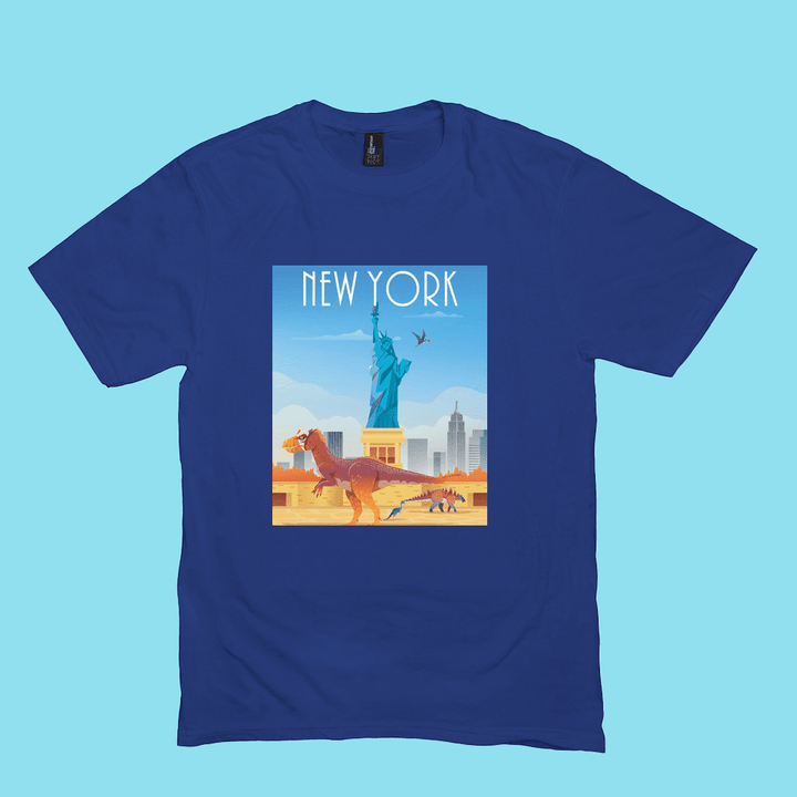Men New York T-Shirt | Jurassic Studio
