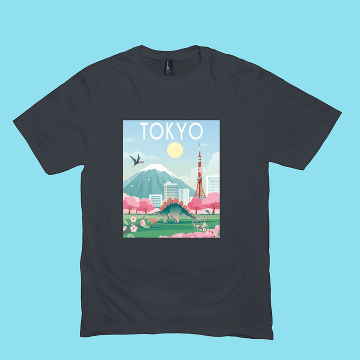 Men Tokyo T-Shirt | Jurassic Studio