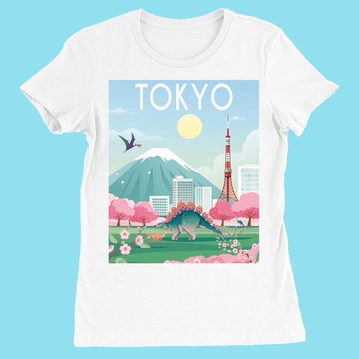 Women Tokyo T-Shirt | Jurassic Studio