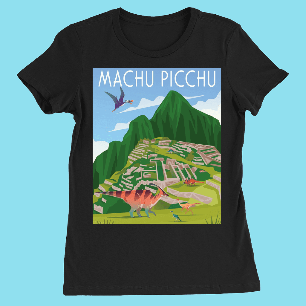 Women Machu Picchu T-Shirt | Jurassic Studio