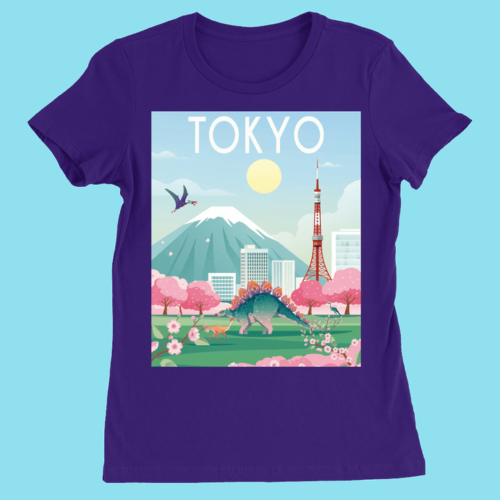 Women Tokyo T-Shirt | Jurassic Studio