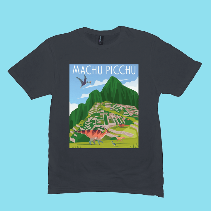 Men Machu Picchu T-Shirt | Jurassic Studio
