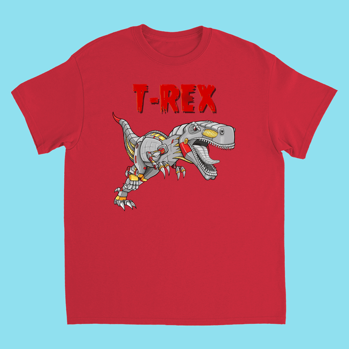 Kids Robot T-Rex T-Shirt | Jurassic Studio