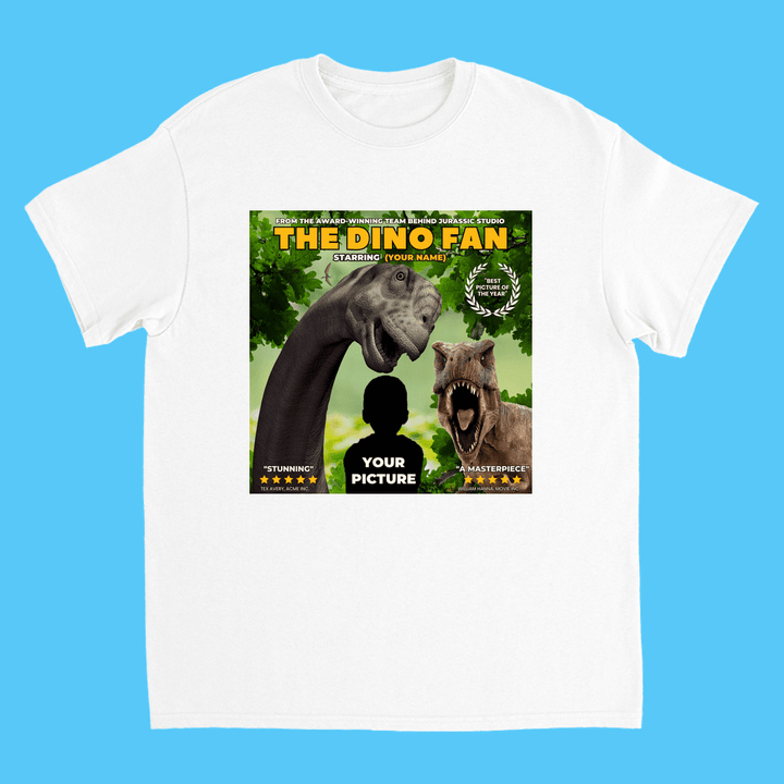 Kids Movie Star Dinosaur Shirt | Jurassic Studio