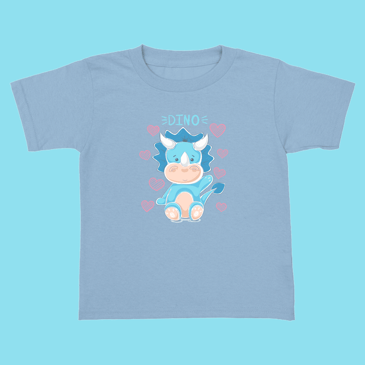Toddler Baby Blue Dino T-Shirt | Jurassic Studio