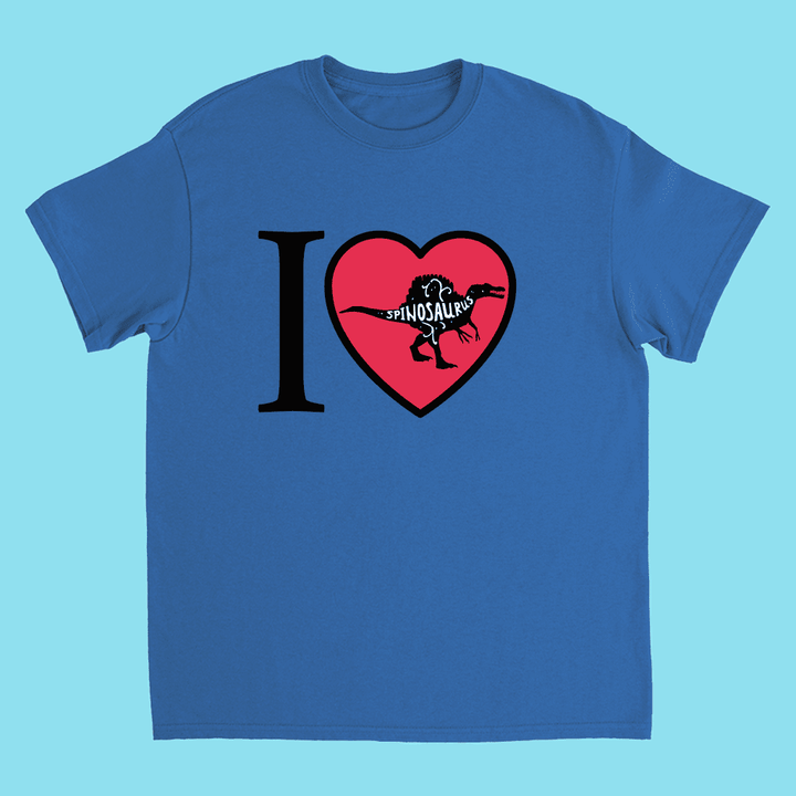 Kids I Love Spinosaurus T-Shirt | Jurassic Studio