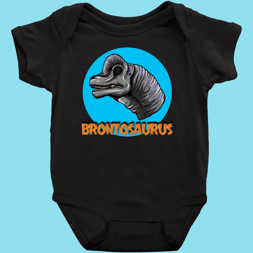 Toddler Brontosaurus Head Onesie | Jurassic Studio