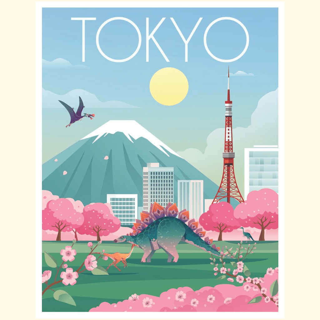 Tokyo Poster | Jurassic Studio