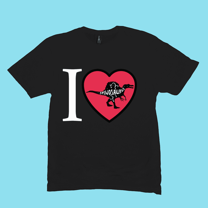Men I Love Spinosaurus T-Shirt | Jurassic Studio