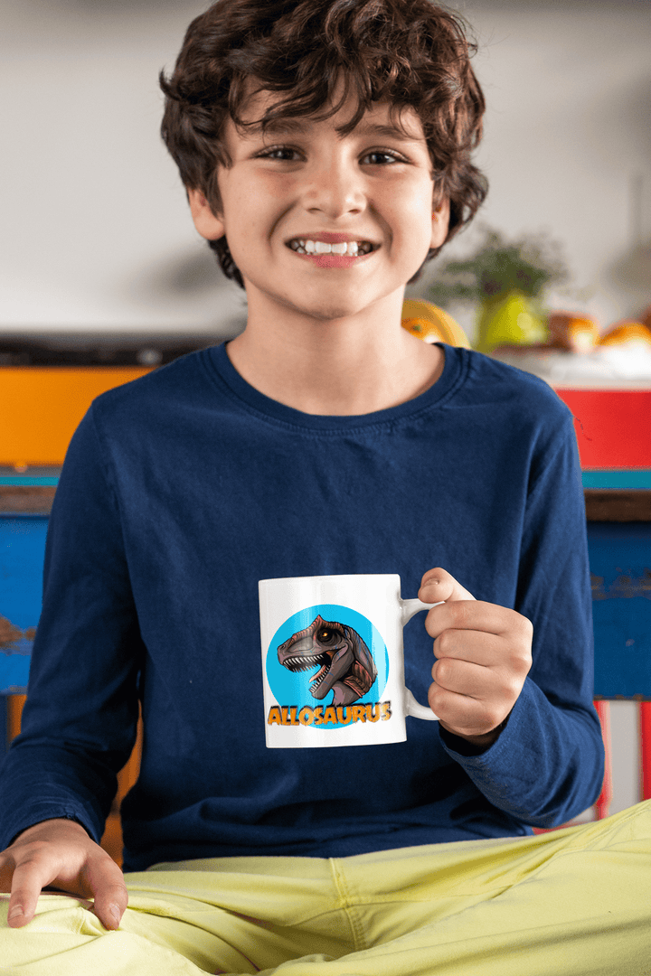 Allosaurus Portrait Mug | Jurassic Studio