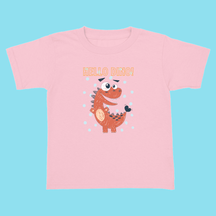 Toddler Baby Brown Dino T-Shirt | Jurassic Studio