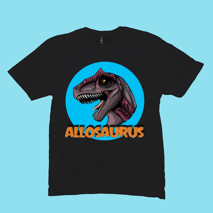 Men Allosaurus Head T-Shirt | Jurassic Studio