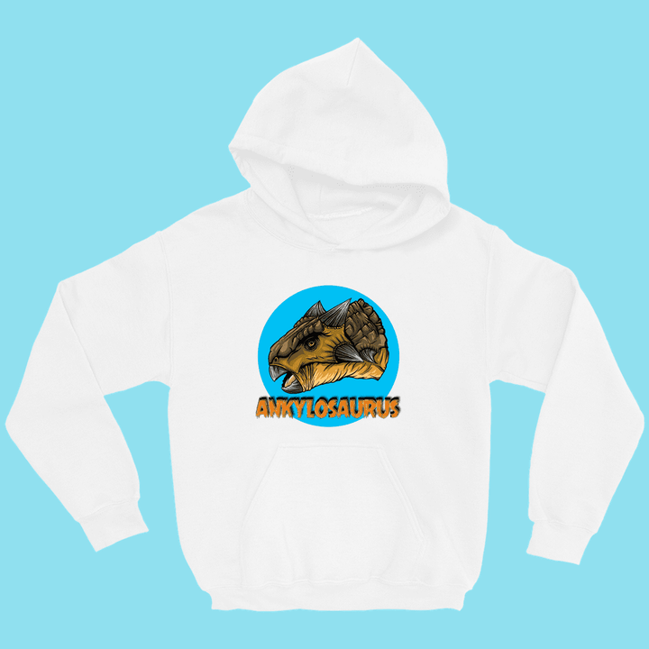 Kids Ankylosaurus Head Hoodie | Jurassic Studio