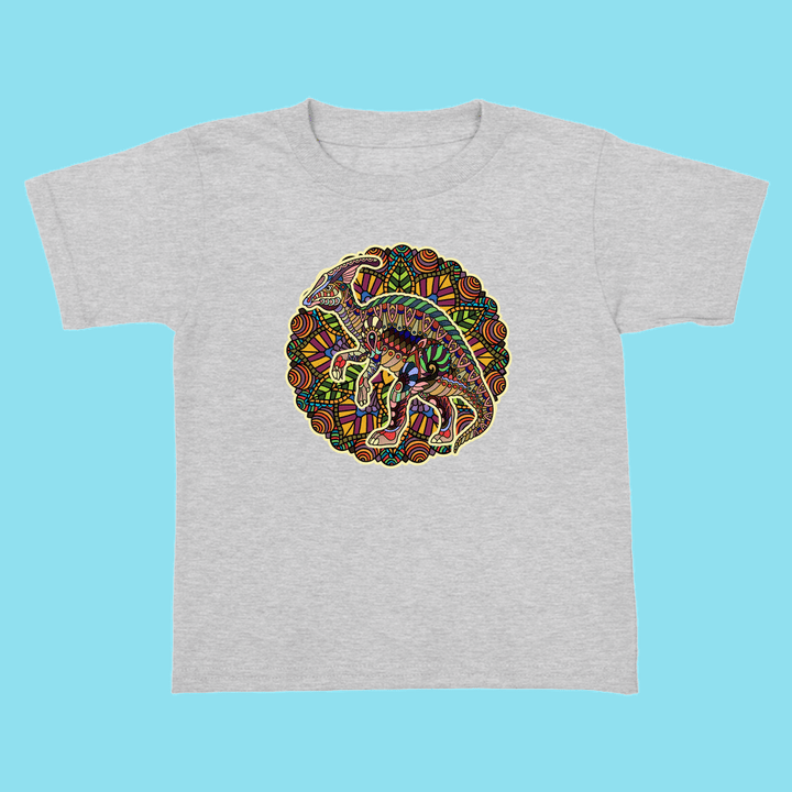 Toddler Hadrosaur Mandala T-Shirt | Jurassic Studio