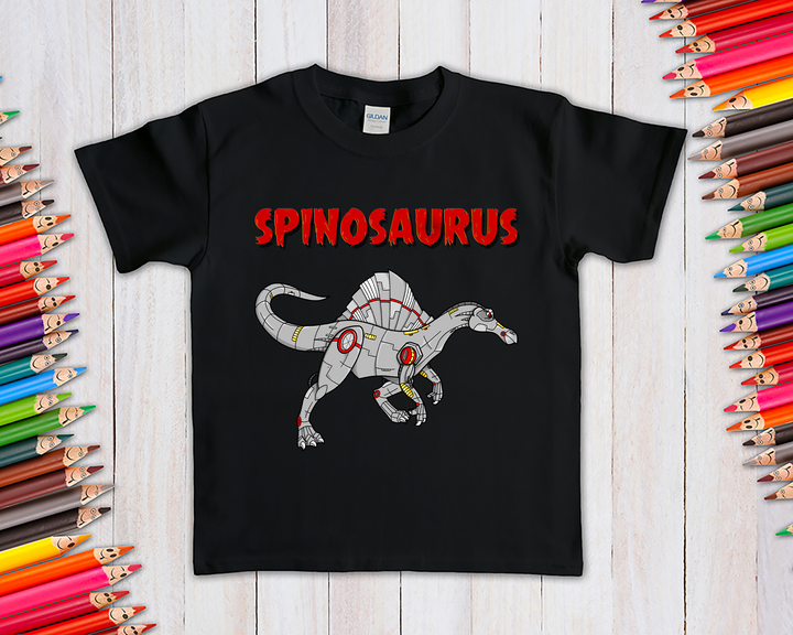 Kids Robot Spinosaurus T-Shirt | Jurassic Studio