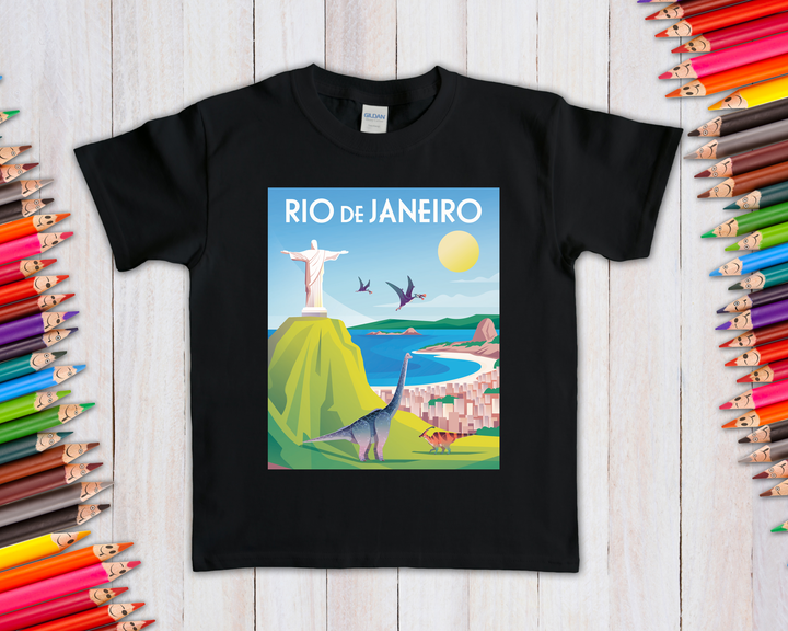 Kids Rio de Janeiro T-Shirt | Jurassic Studio