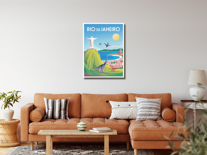 Rio de Janeiro Canvas Wrap | Jurassic Studio