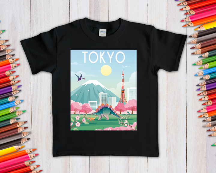 Kids Tokyo T-Shirt | Jurassic Studio