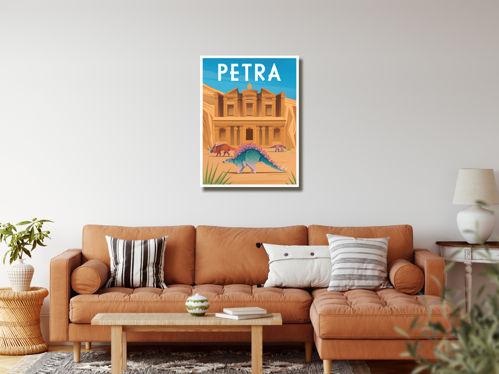 Petra Canvas Wrap | Jurassic Studio