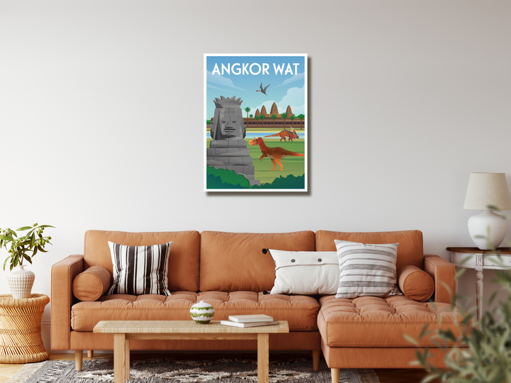 Angkor Wat Canvas Wrap | Jurassic Studio