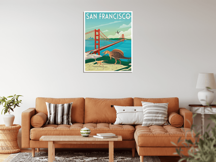 San Francisco Canvas Wrap | Jurassic Studio