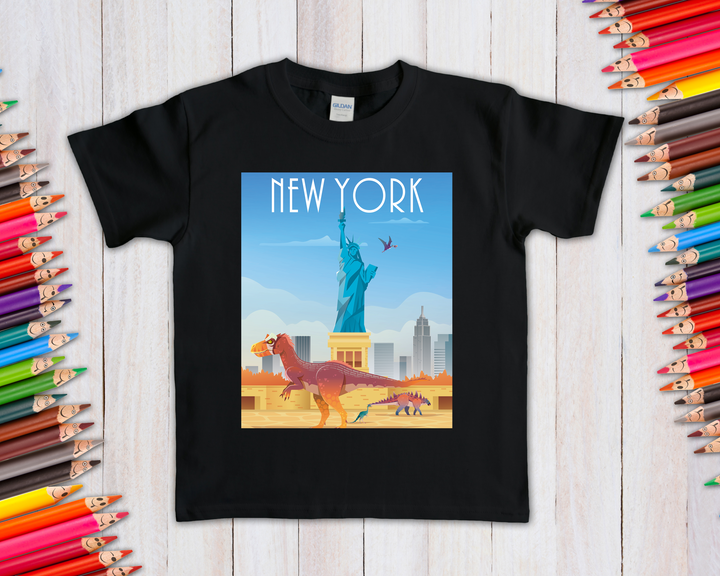 Kids New York T-Shirt | Jurassic Studio