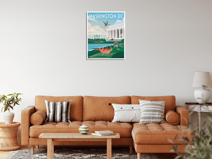 Washington DC Canvas Wrap | Jurassic Studio