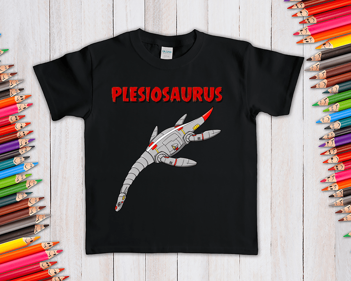 Kids Robot Plesiosaurus T-Shirt | Jurassic Studio