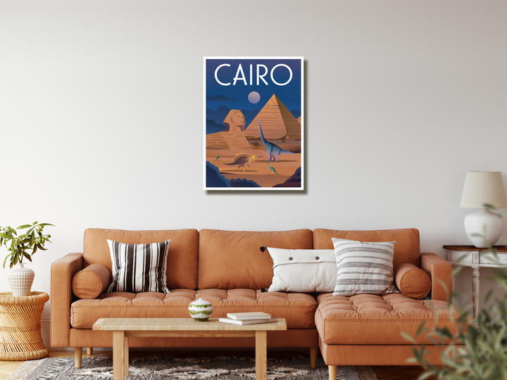 Cairo Canvas Wrap | Jurassic Studio