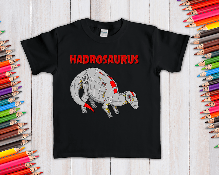 Kids Robot Hadrosaur T-Shirt | Jurassic Studio