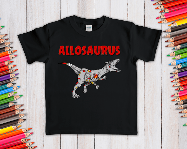 Kids Robot Allosaurus T-Shirt | Jurassic Studio