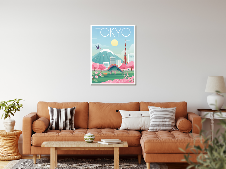 Tokyo Canvas Wrap | Jurassic Studio