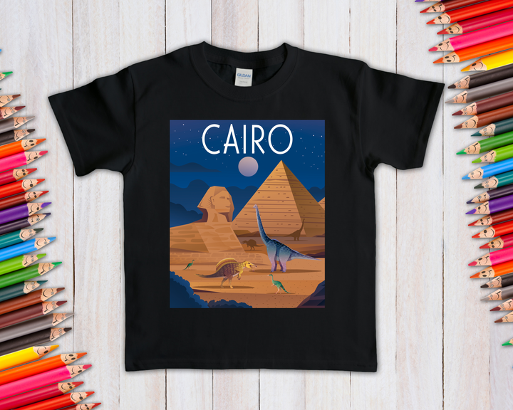 Kids Cairo T-Shirt | Jurassic Studio