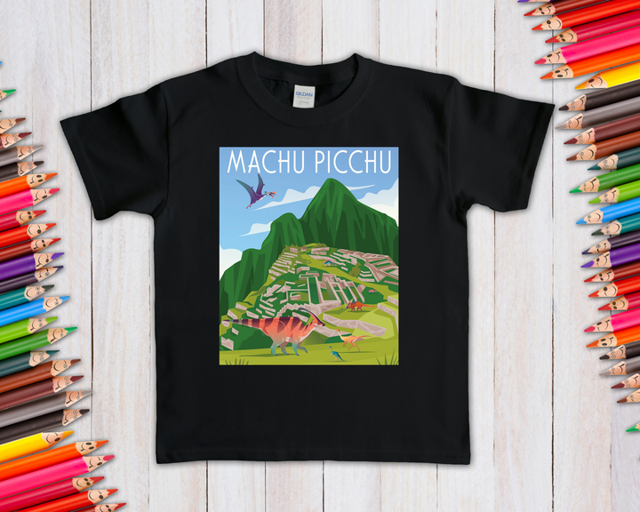 Kids Machu Picchu T-Shirt | Jurassic Studio