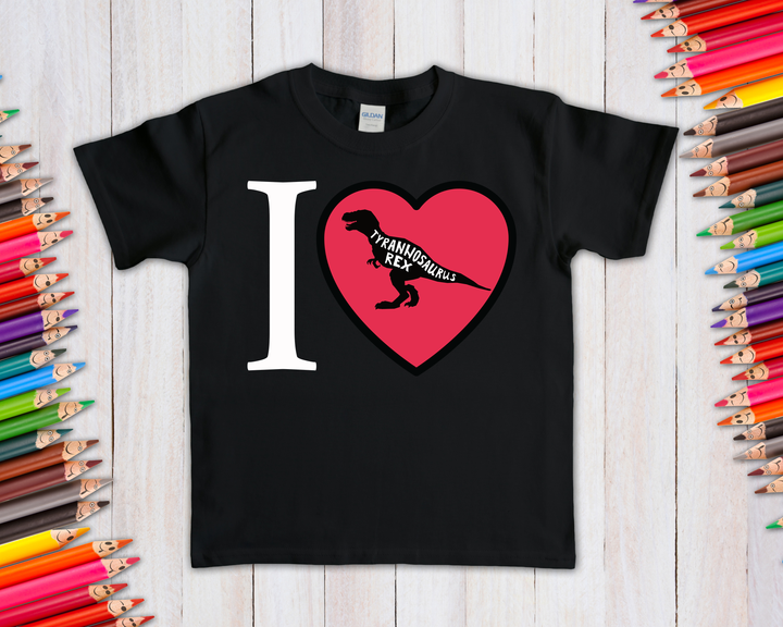 Kids I love T-Rex T-Shirt | Jurassic Studio
