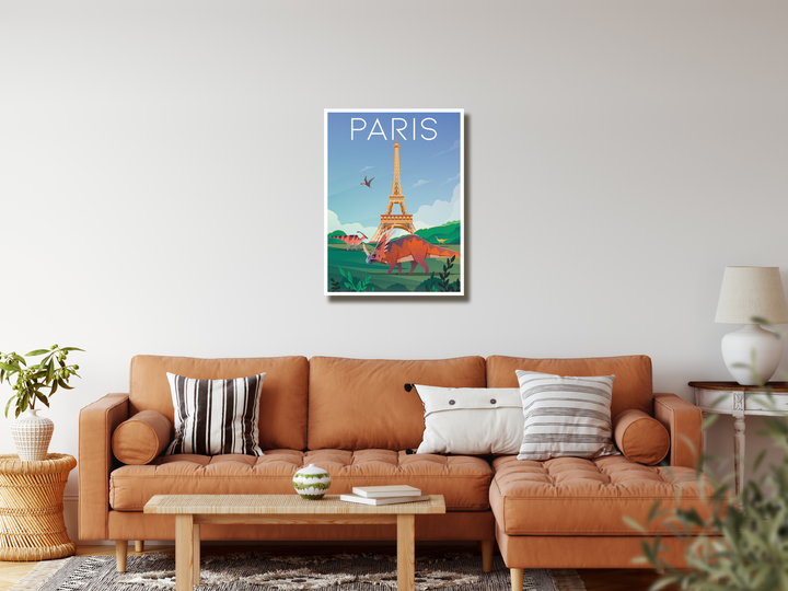 Paris Canvas Wrap | Jurassic Studio