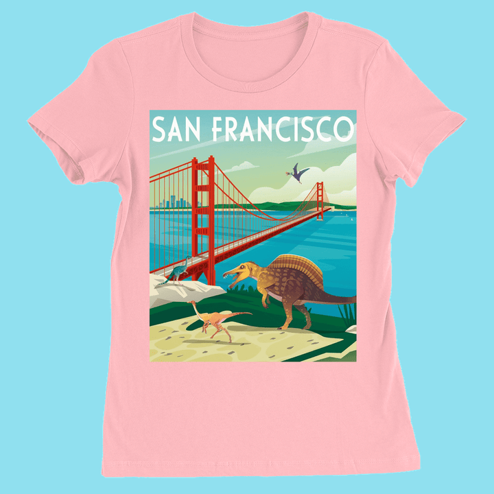 Women San Francisco T-Shirt | Jurassic Studio