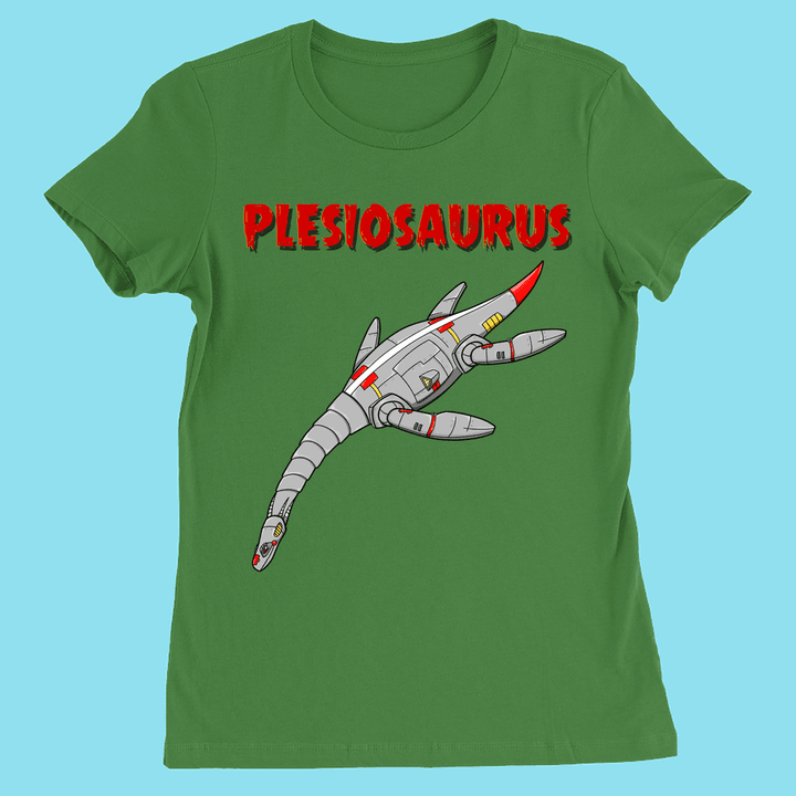 Women Robot Plesiosaurus T-Shirt | Jurassic Studio