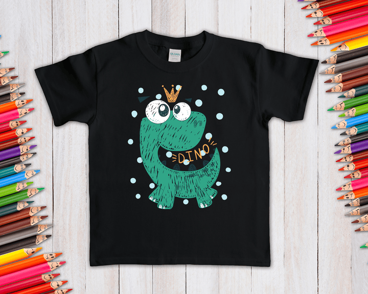Kids Baby Green Dino T-Shirt | Jurassic Studio