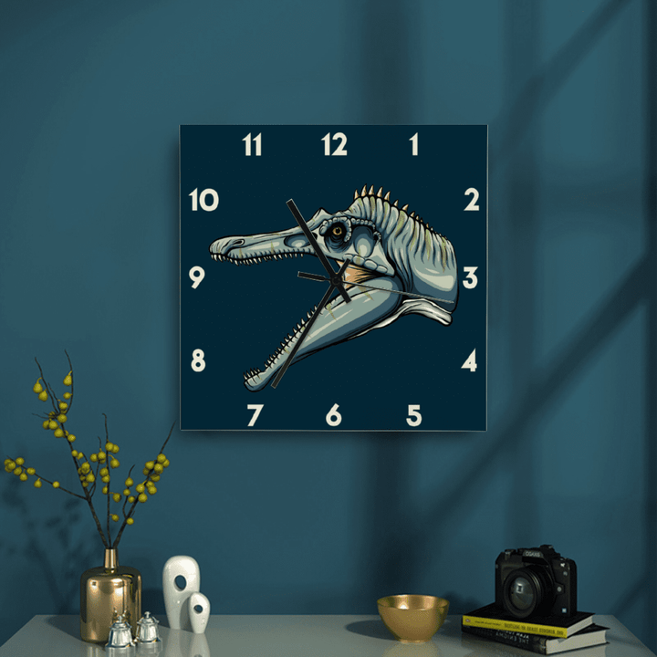 11 Inch Spinosaurus Wall Art Clock | Jurassic Studio