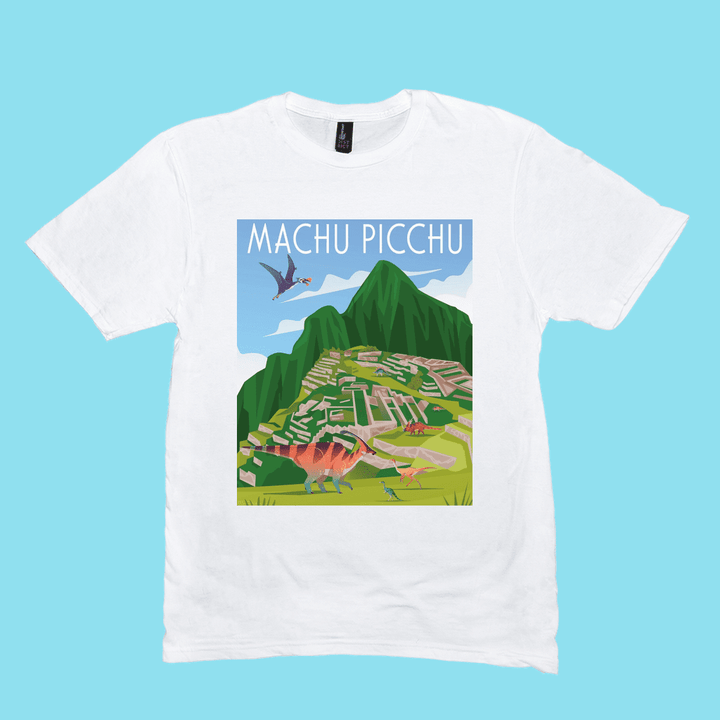 Men Machu Picchu T-Shirt | Jurassic Studio