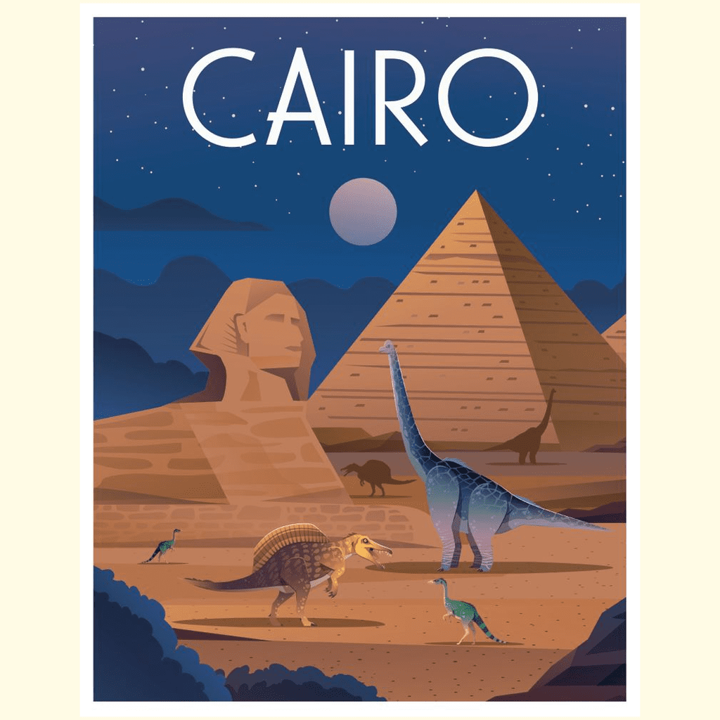 Cairo Poster | Jurassic Studio