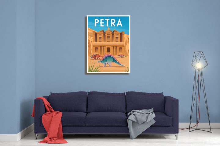 Petra Canvas Wrap | Jurassic Studio