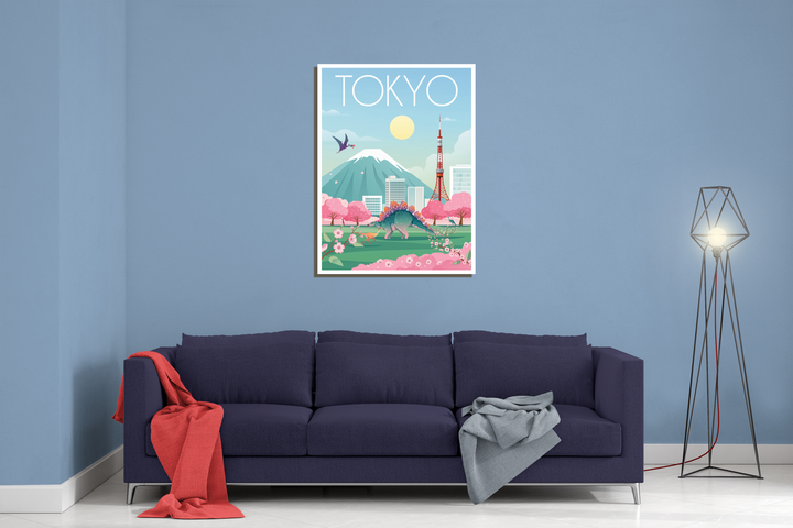 Tokyo Canvas Wrap | Jurassic Studio