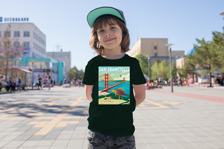 Kids San Francisco T-Shirt | Jurassic Studio