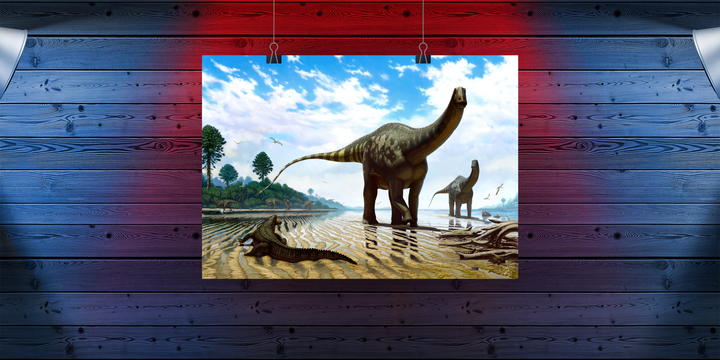 Demandasaurus Poster | Jurassic Studio