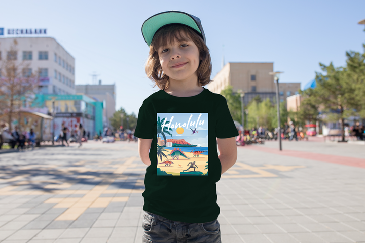 Kids Honolulu T-Shirt | Jurassic Studio