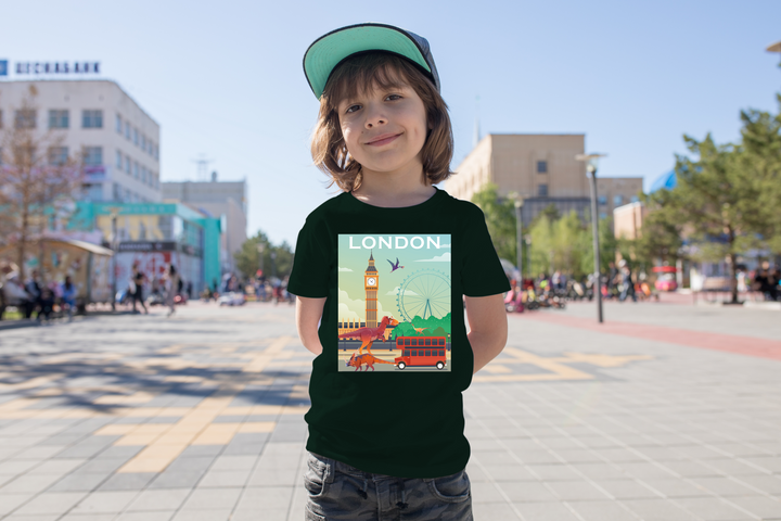 Kids London T-Shirt | Jurassic Studio